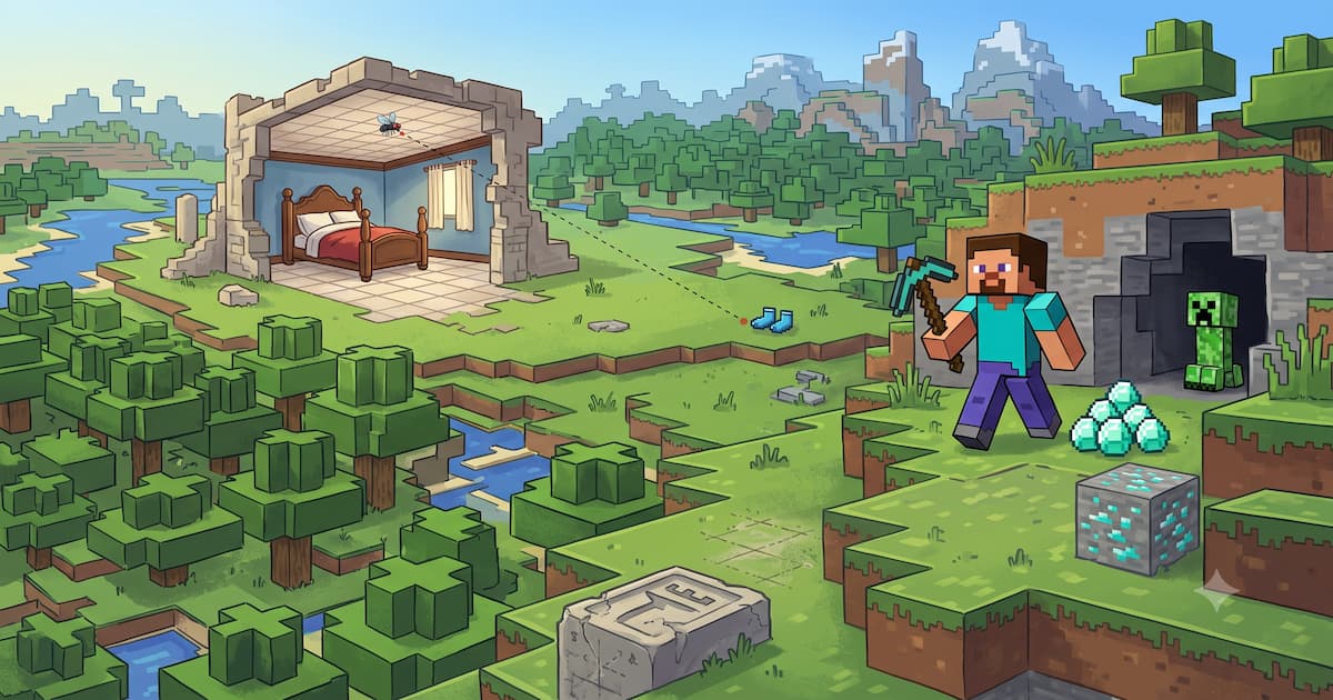 ¿Qué tiene que ver Minecraft con las matemáticas? (Y el secreto de las tres letras)